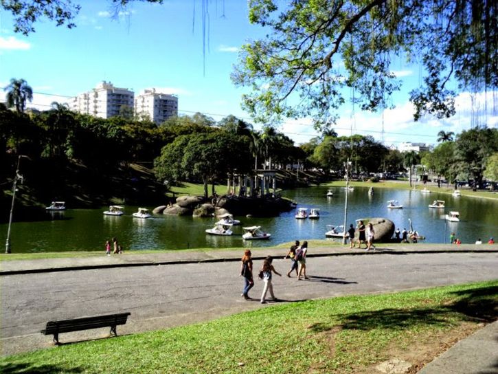 Quinta, Vista, laguny, Park