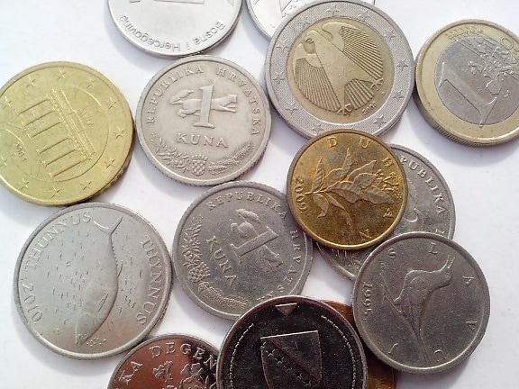 croatian, Bosnia, Herzegovina, coins, metal, money, cash, banknotes