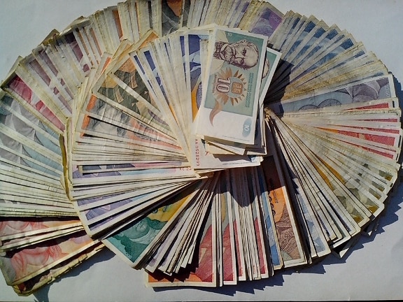 Suma, pieniądze, banknotów, waluty, środków pieniężnych, rachunków