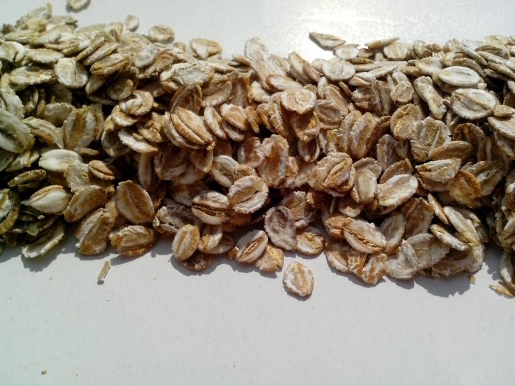 rye, cereal, flakes, grains, kernel, nucleus