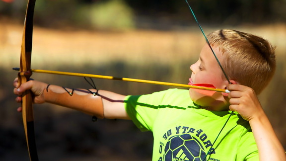 archery, sport, bow, arrow, practise