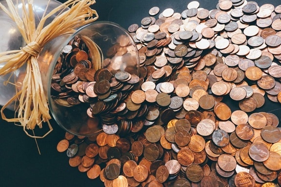 cash, coins, money, pennies, savings