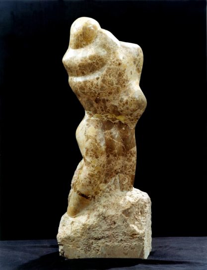 escultura de mármol, arte moderno, piedra diseño, artista, estatua