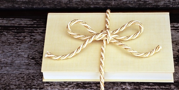book, gift, celebration, art, retro, rope, symbol