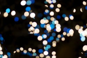 Free picture: colourful lights, illuminated, blurred colors, lights, night