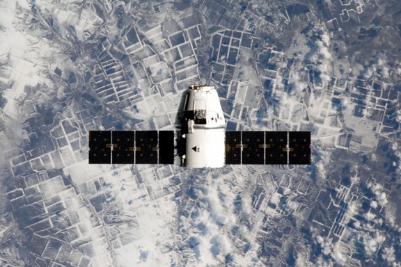 satelliet, NASA space shuttle, technologie, universe