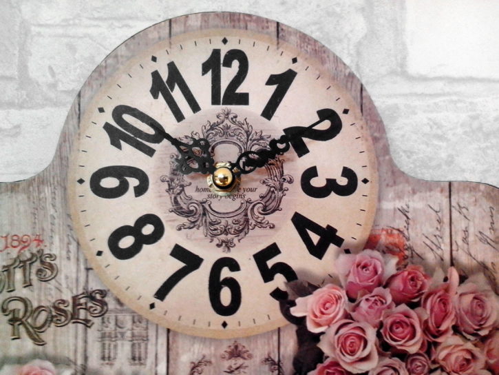 vintage clock, old fashioned design