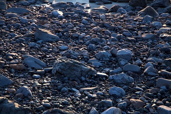 rocky beach, costline, rocks, stones
