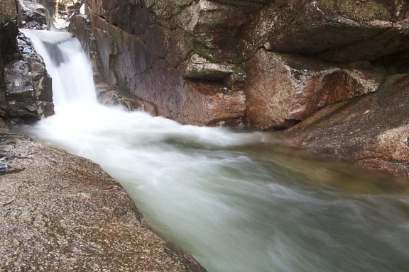 瀑布, 快速水, 石头, 水, 溪流, 岩石