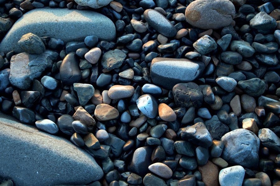 texture de la roche, modèle, photo détaillée, océan, côte, roches, l'eau