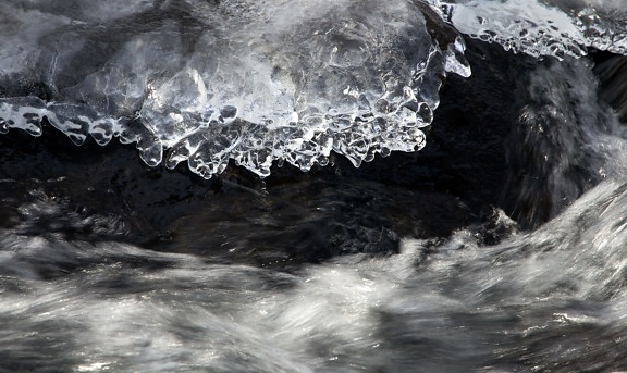 น้ำน้ำแข็ง น้ำแข็ง หิมะ แช่แข็ง น้ำแข็ง ธรรมชาติ น้ำแข็ง น้ำ ฤดูหนาว หิน