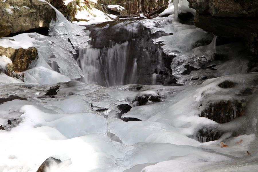 Frozen river, LED, mráz, zimní, ledové vody
