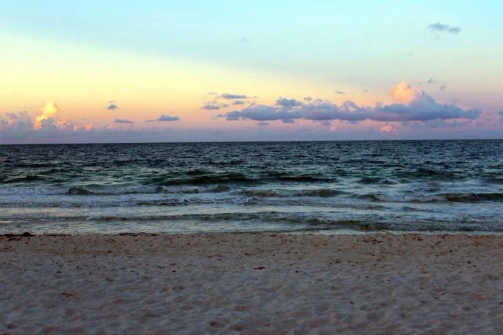 песок, море, пейзаж, Приморский, небо, вода, пляж, горизонт