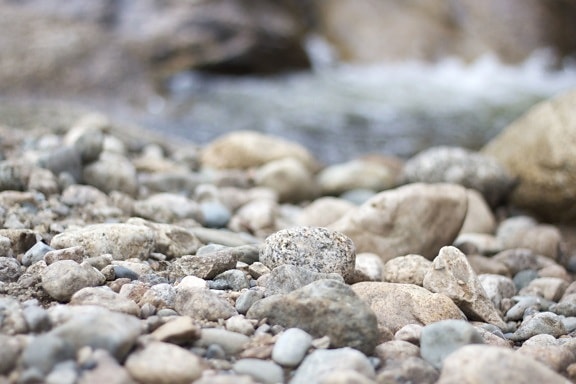 beach rocks, close up, rocks, river, water