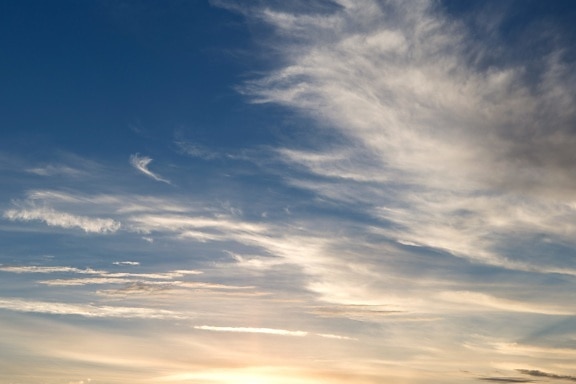 Free picture: blurry sky, clouds