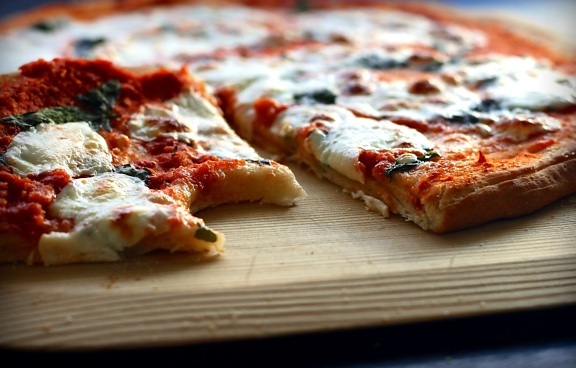 skålen, pizza, näring, middag, tomat, lunch, middag, italienska
