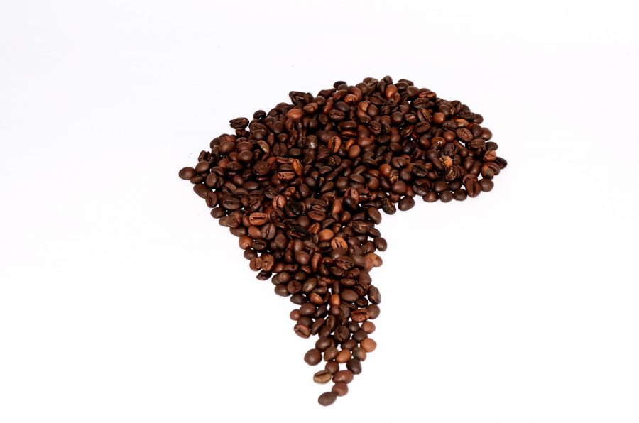 кофе в зернах, Южная Америка
