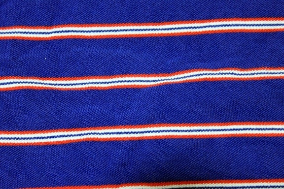 bleu, rouge, blanc, rayures, motif, textile