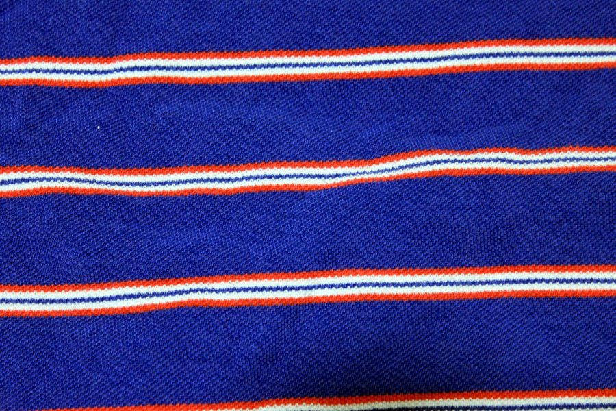 blue, red, white, stripes, pattern, textile