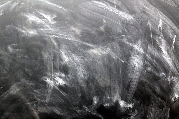 chalkboard, blackboard, eraser marks