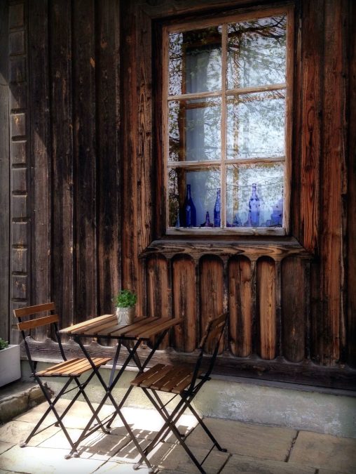 mobili, sedie, architettura, legno, rustico, tavolo, da parete