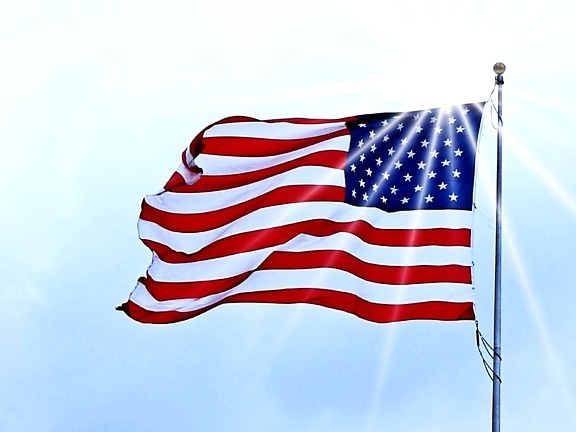 Съединените щати знамена