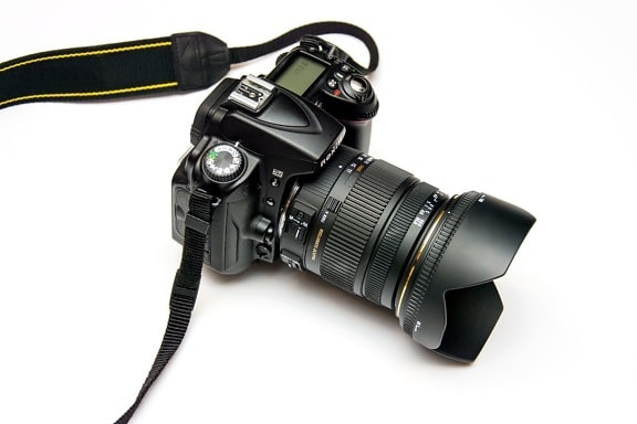 moderna cámara, foto