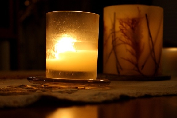 candles, shadow, decoration