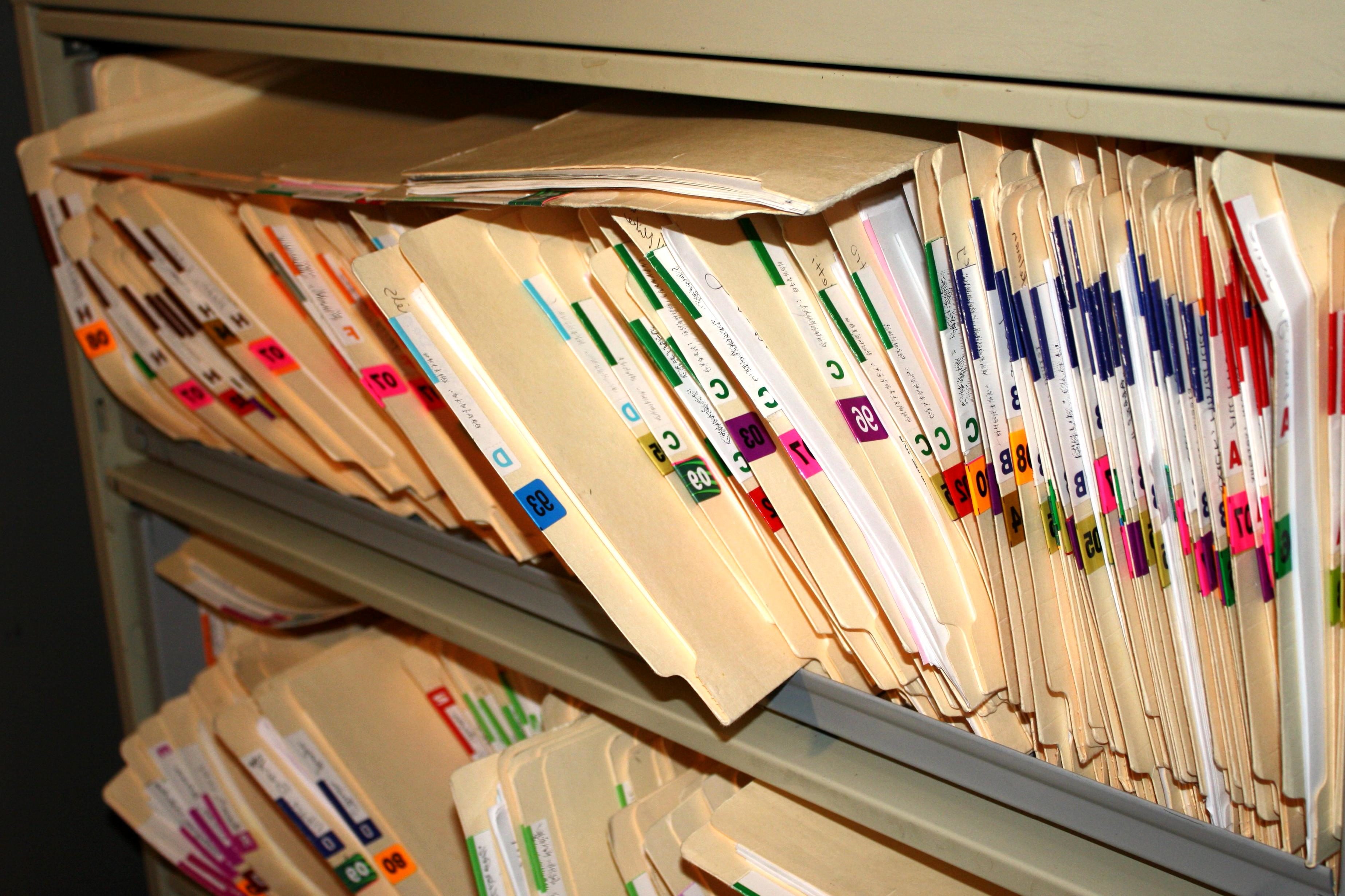 Систематизация документов и их хранение
