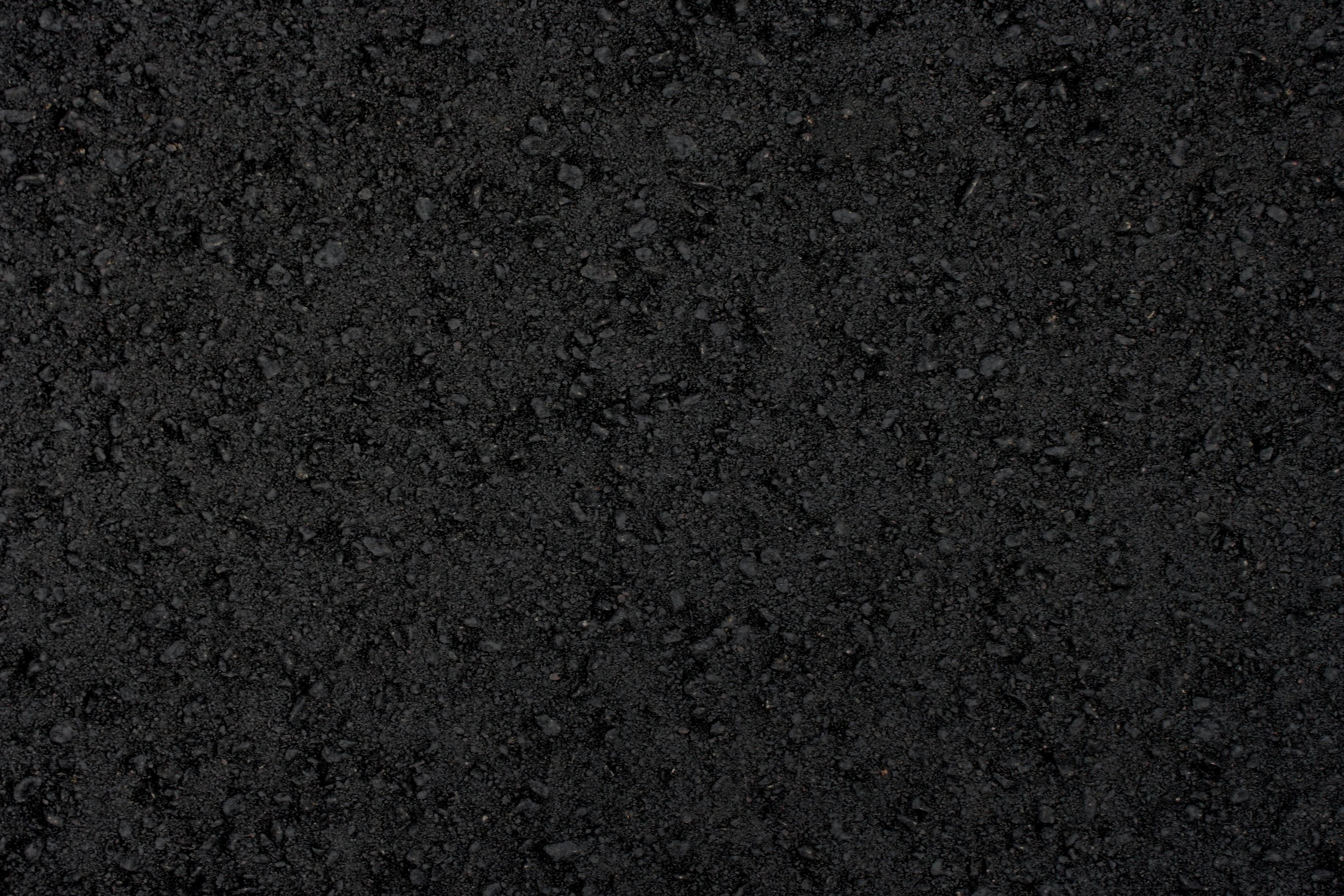フリー写真画像 新鮮なアスファルト 黒い道路 アスファルト テクスチャ