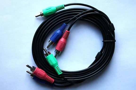 audio cable, video cables, components