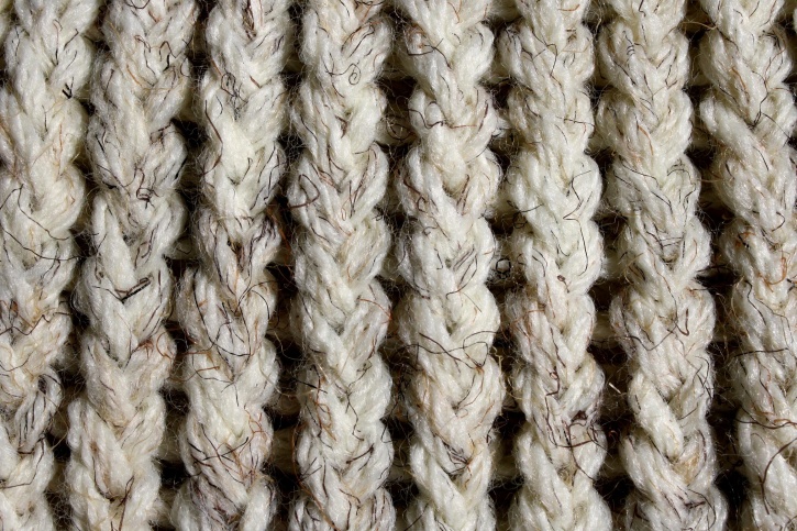 tricot, de la texture, les fibres naturelles