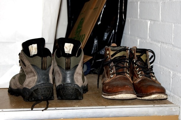 winter boots, storage, shelf, shoes