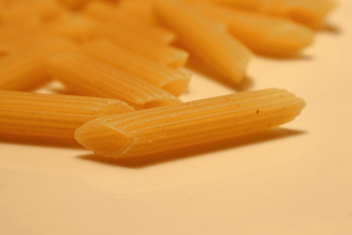 Penne, pasta, kost