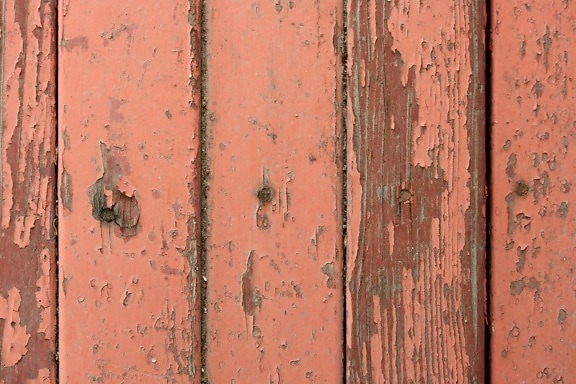 peeling planks, red paint, old wooden boards, planks, texture