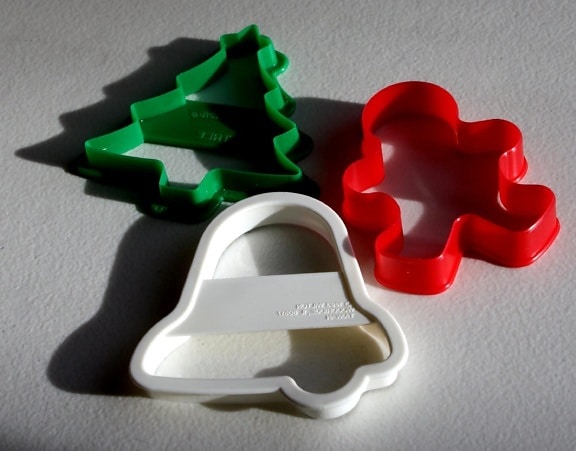 cookie cutters, plast