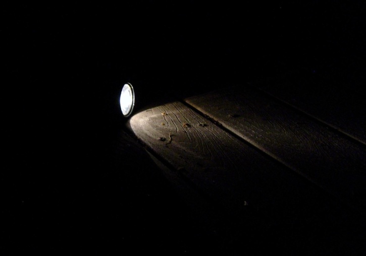 Taschenlampe, dunkel