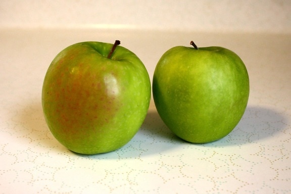 신선한 과일, 할머니 스미스 사과, 녹색 사과
