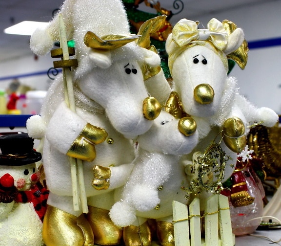 reindeer, toys, decoration