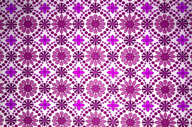 magenta farge blomsterdesign textil, tekstur