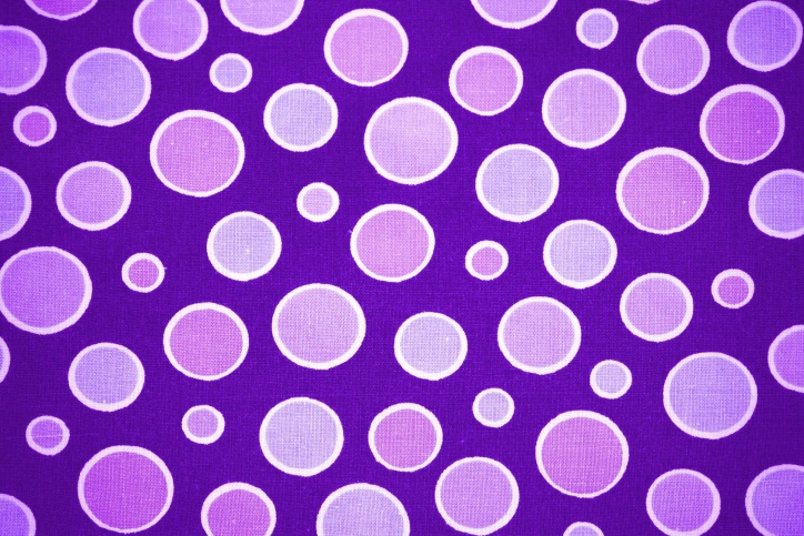 purple fabric, dots design, textil, texture