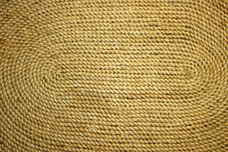 梭织, 稻草, 垫, 质地