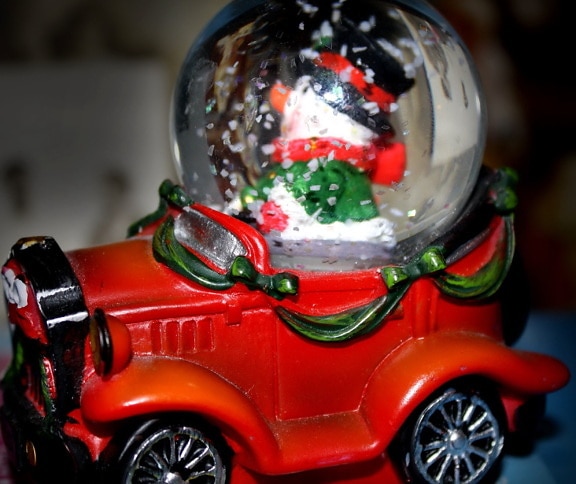gift, toy, plastic car, holiday, globe