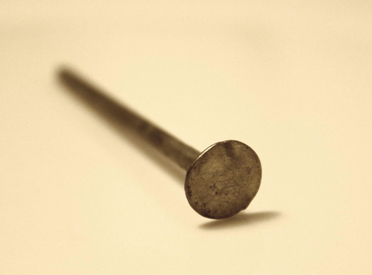 galvanized metal nail