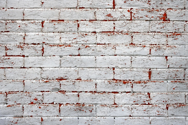 white, painted wall, brick, wall