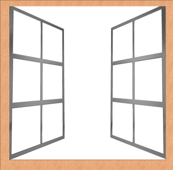 window, frame, computer art