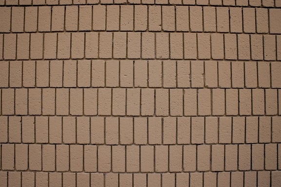 ladrillos de color marrón claro, pared de ladrillo, textura, vertical