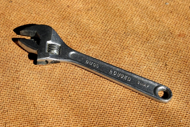 wrench, hand tool, adjustable spanner tool
