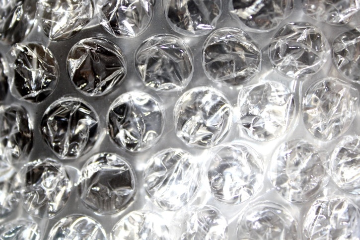 bulles, nylon, transparent, plastique, texture