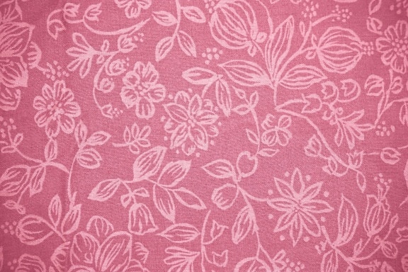 pink color, fabric, textil, floral pattern, texture, design